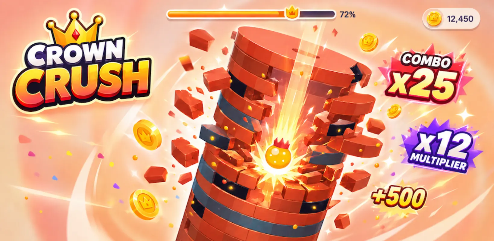 Crown Crush screenshot 1
