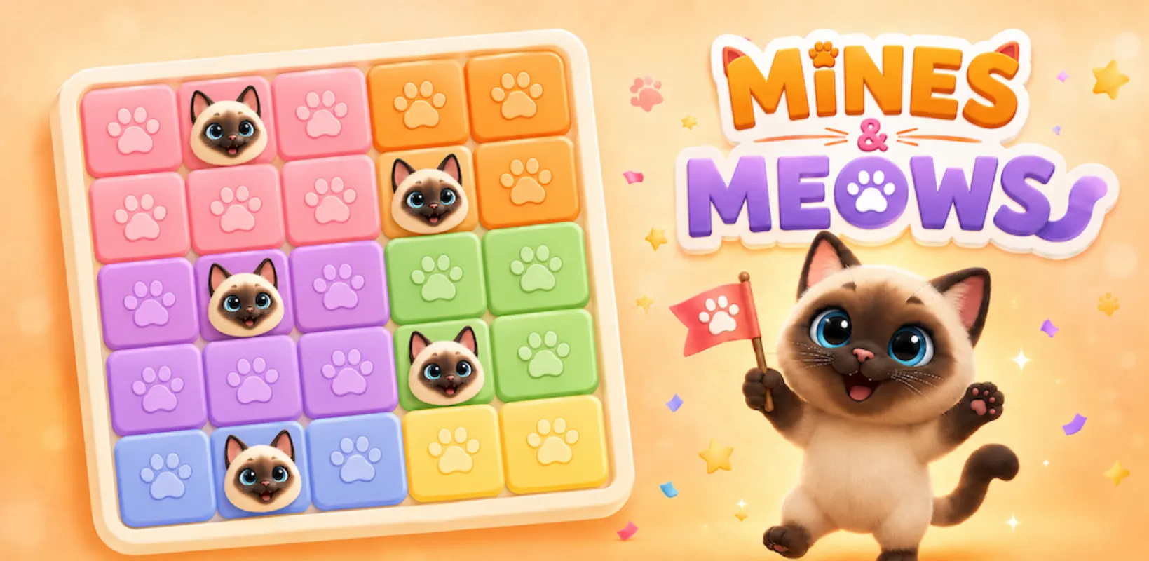 Mines & Meows screenshot 1